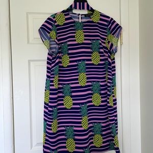 Eloquii 🍍 striped easy tee dress